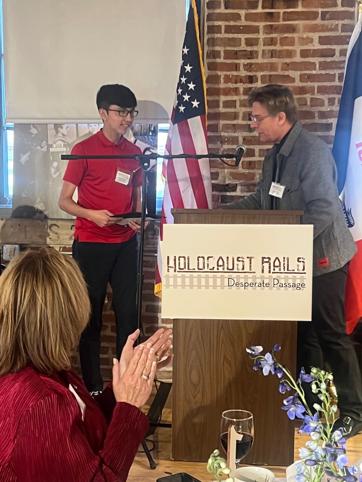 Josue Rodriguez, essay contest winner